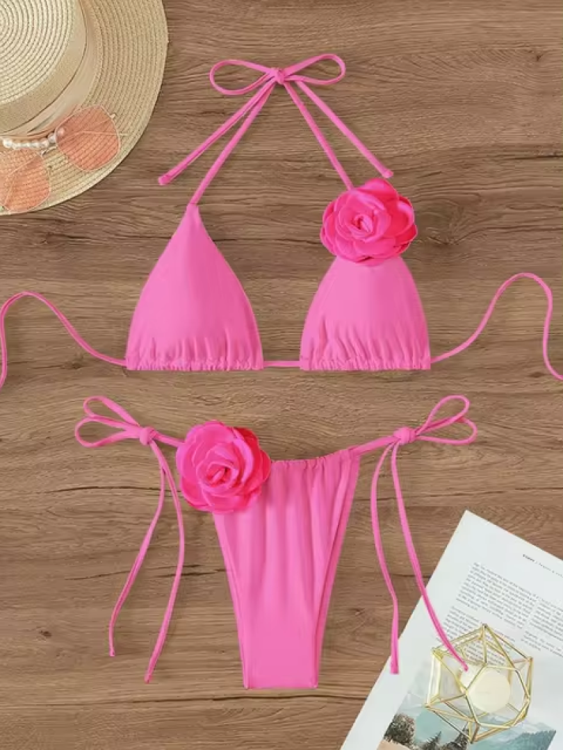 Sunrise Blossom Bikini Set